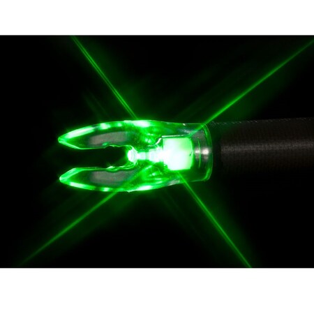 Nockturnal Nockturnal FIT Universal Size Green Lighted Nock NT-305